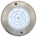 Foco LED Blanco Frío Acero Inoxidable | 11CM Diametro 6W