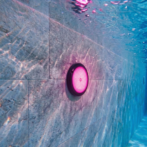 Spot de piscine LED Anthracite - RGB ON/OFF Ø15cm ABS