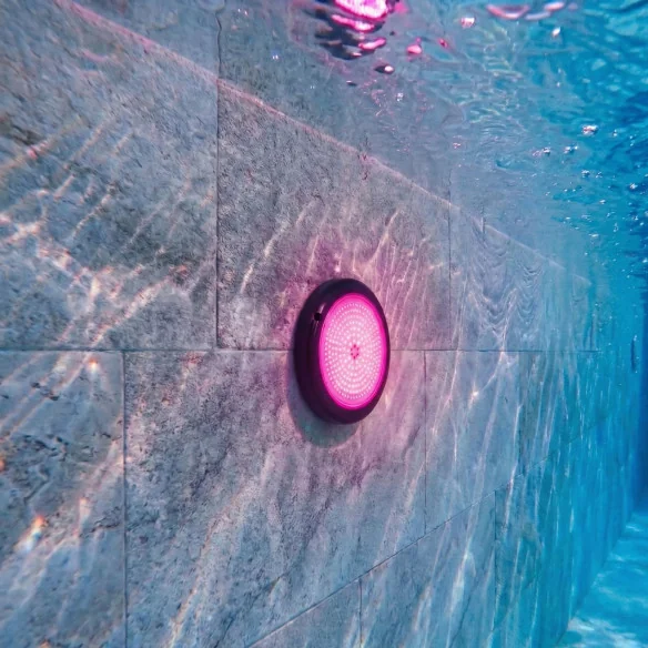 Spot de piscine LED Anthracite - RGB ON/OFF Ø15cm ABS