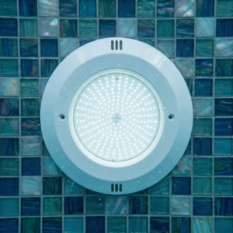 Foco LED Piscina 35W para Nicho - Branco + RGB 12V AC