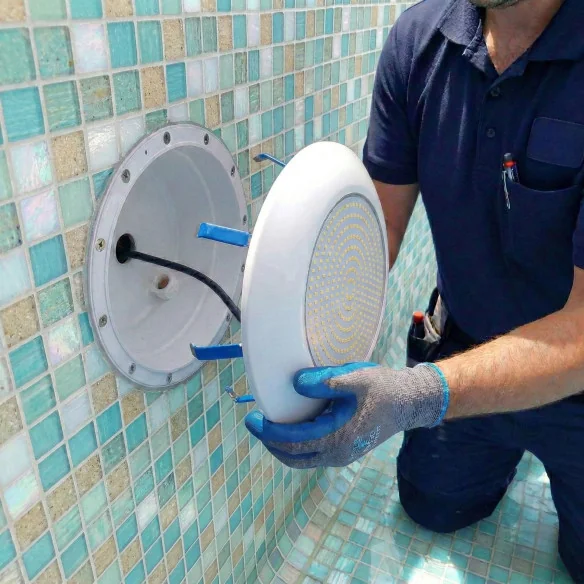 35W LED Pool Light Niche Replacement | 12V AC Cool White 6000K