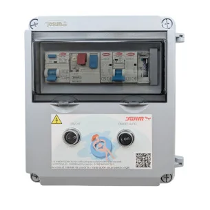 Cuadro Eléctrico Piscina Clorador Contactor 50W | Swim Home 2