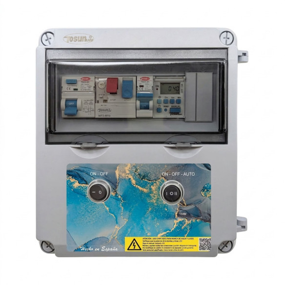 Compact Swimming Pool Electrical Panel with transformer