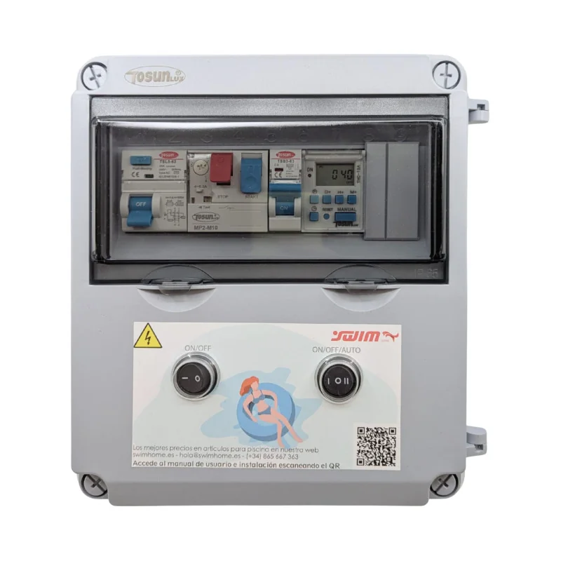 Compact Swimming Pool Electrical Panel with transformer