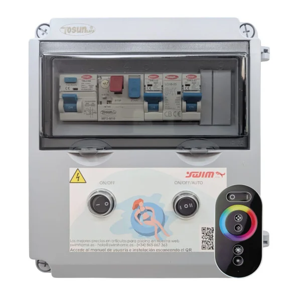 Swimming Pool Electrical Panel with Transformer 60W | Swimhome