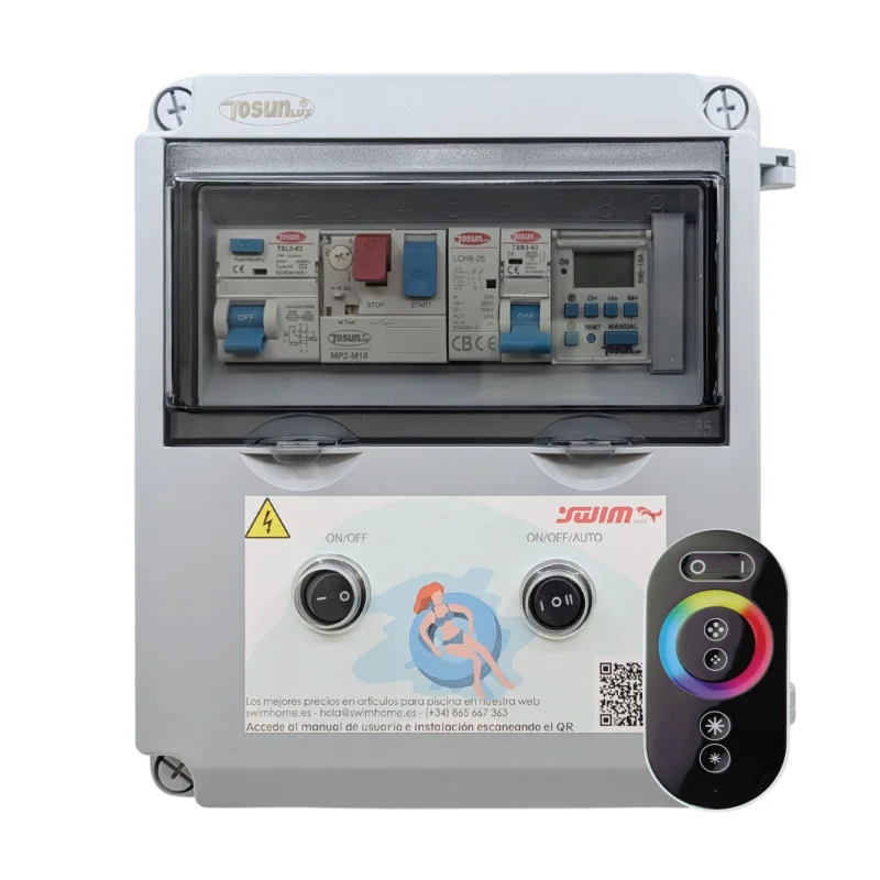 Swimming Pool Electrical Panel with Power Supply