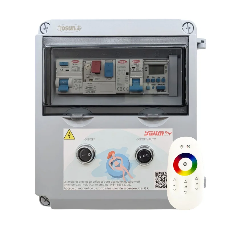 Swimming Pool Electrical Panel with Power Supply