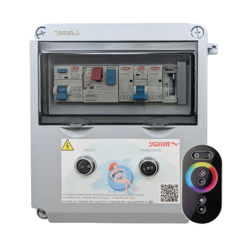 Cuadro Eléctrico Piscina para Clorador 60W DC | Swimhome