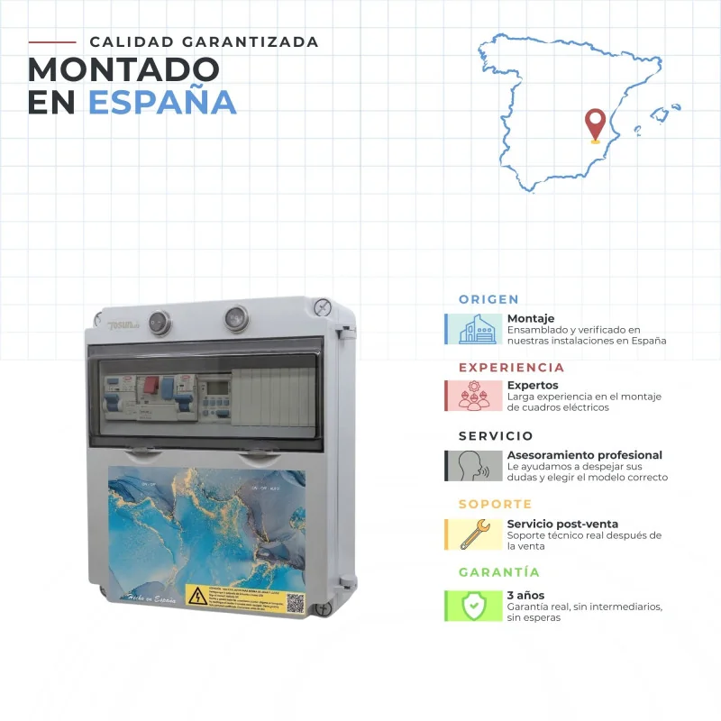 Painel elétrico com transformador 12V AC | Swim Home