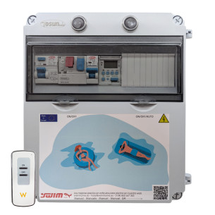 Electrical Panel for Swimming Pool 12V DC 150W | Swimhome