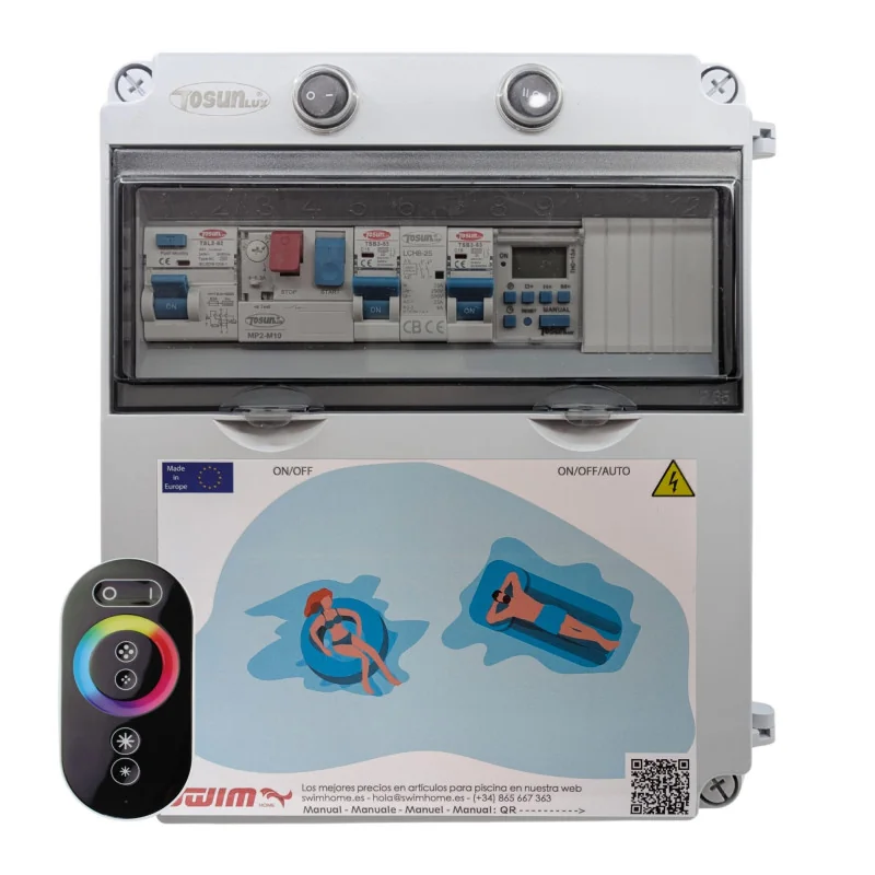 Panneau d'alimentation électrique 12V DC | Swim Home