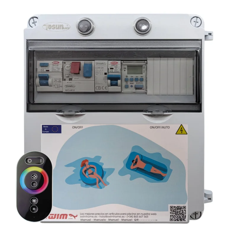 Swimming Pool Control Panel with Power Supply