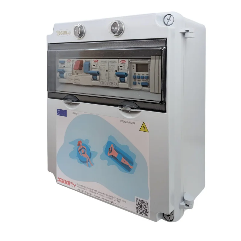 Electrical Control Panel with Contactor for Motor and Chlorinator | Swimhome