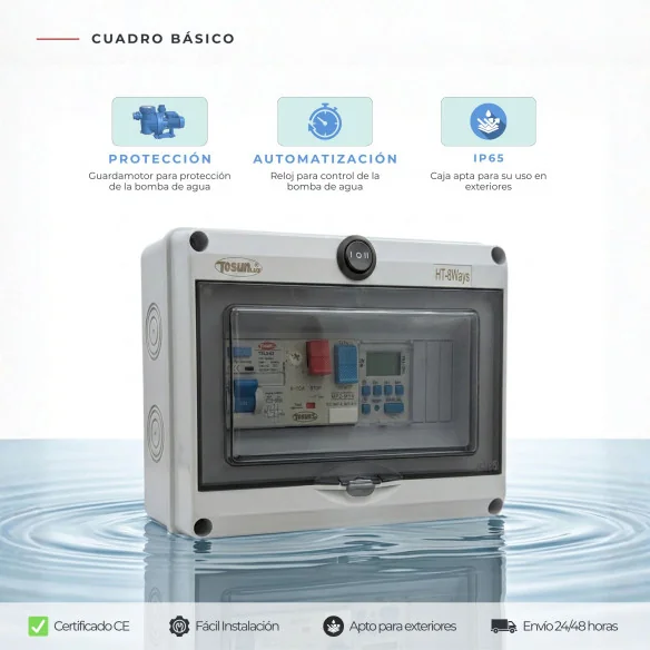 Cuadro Eléctrico Básico para Piscina | Swim Home