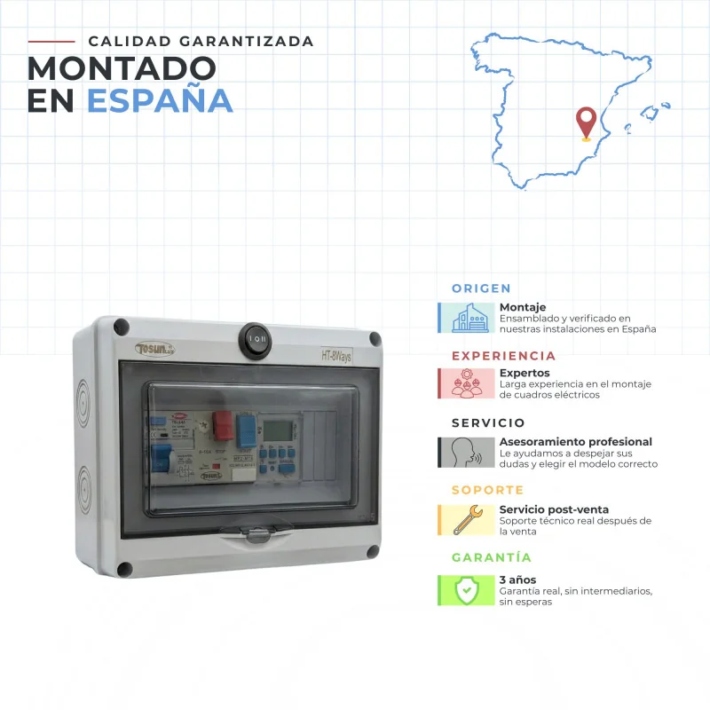 Panneau électrique de base pour piscine | Swim Home