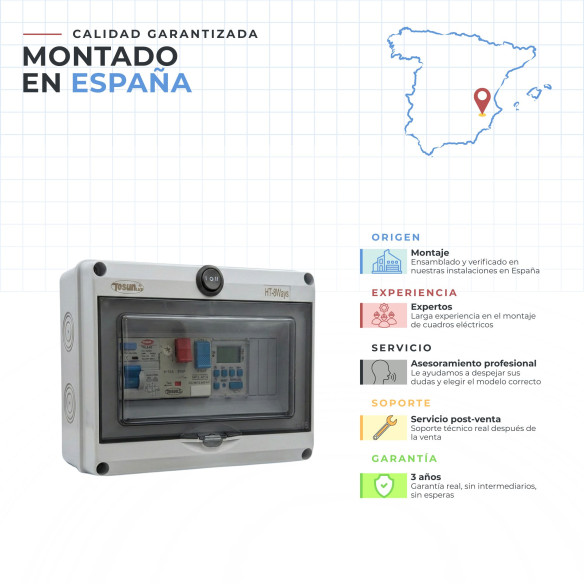 Cuadro Eléctrico Básico para Piscina | Swim Home