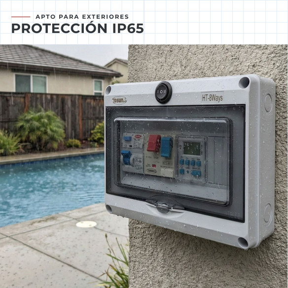 Cuadro Eléctrico Básico para Piscina | Swim Home