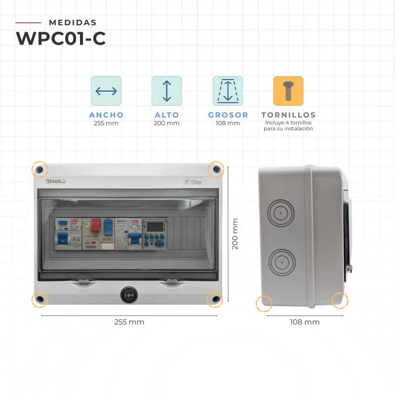 Cuadro para Piscina Exterior Apto Clorador | Swim Home