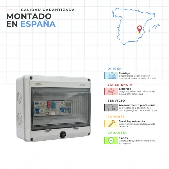 Cuadro para Piscina Exterior Apto Clorador | Swim Home