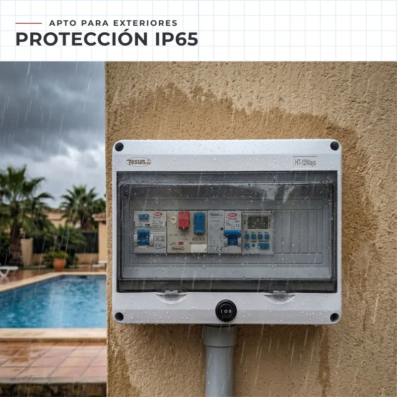 Cuadro para Piscina Exterior Apto Clorador | Swim Home