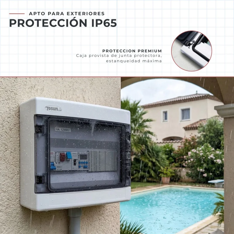 Swimming Pool Control Panel with Power Supply