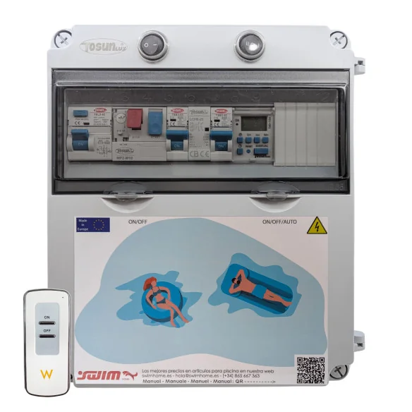 Cuadro Eléctrico Piscina Transformador Clorador | Swim Home