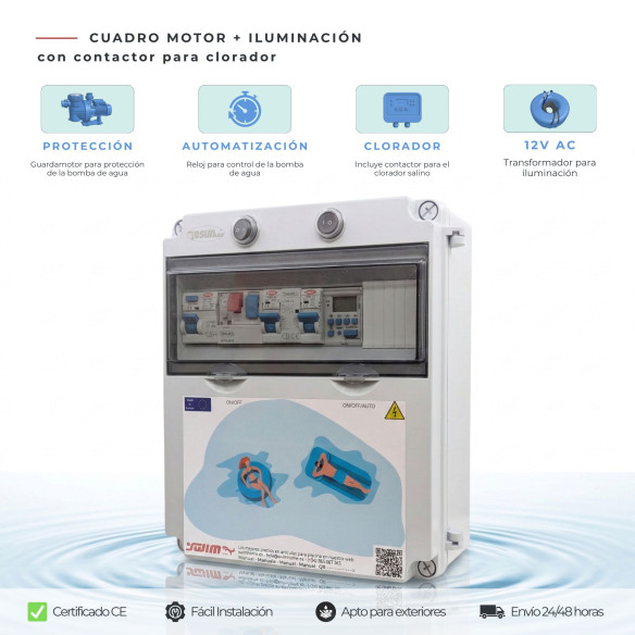 Swim Home Swim Home Swimming Pool Transformer Chlorinator Electrical Panel