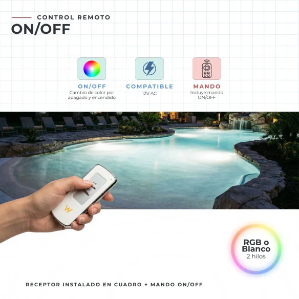 Transformador IP65 com telecomando Swim Home