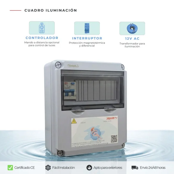 Transformer IP65 350VA 12V/AC for Underwater Lighting