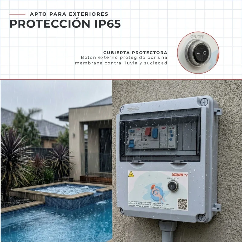 Painel de controlo piezoelétrico de 1 bomba para Spa