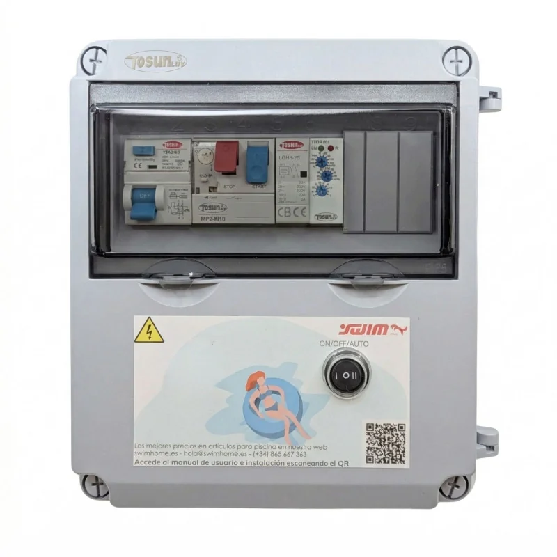 Painel de controlo piezoelétrico de 1 bomba para Spa