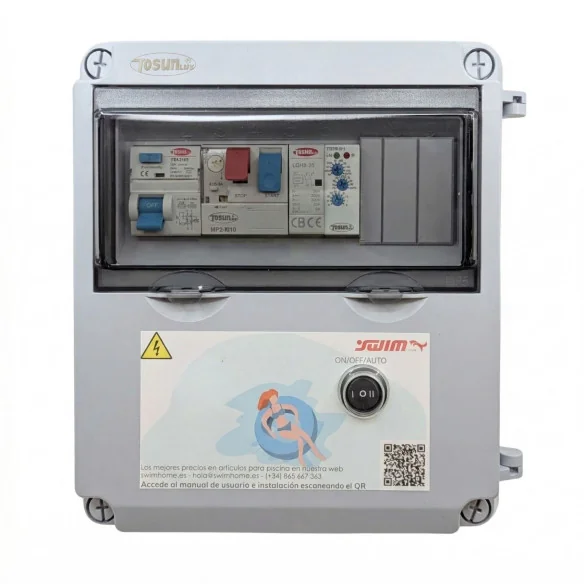 Cuadro Eléctrico para Spa | Piezoeléctrico 1 Bomba