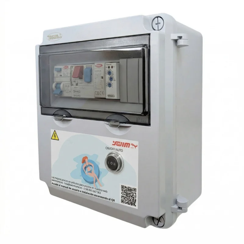 Cuadro Eléctrico para Spa | Piezoeléctrico 1 Bomba