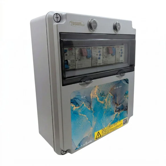 Painel de controlo piezoeléctrico para 1 bomba de água ou de ar