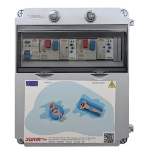 Painel de controlo piezoeléctrico para 1 bomba de água ou de ar