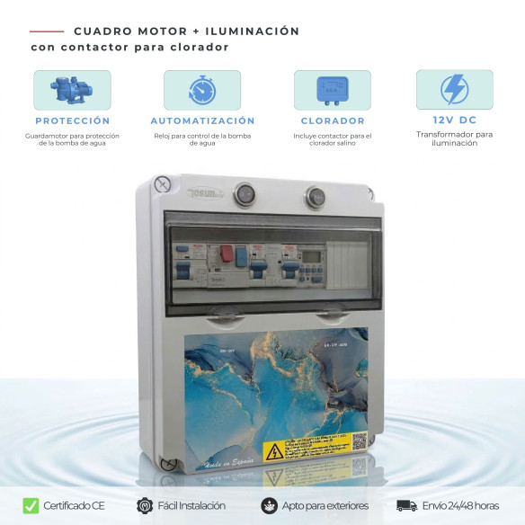 Fonte de alimentação do painel eléctrico 12V DC | Nadar Casa