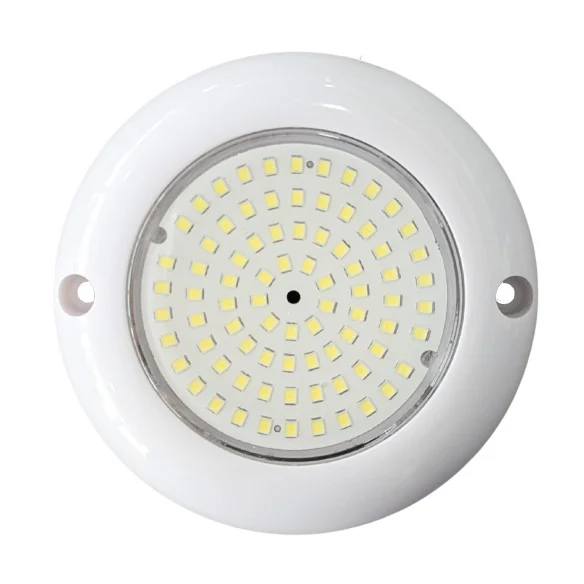Surface Mount LED Pool Light 6W 12V AC Cool White Ø105 mm
