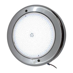 2 projectores LED brancos com transformador e controlo remoto para piscina 2