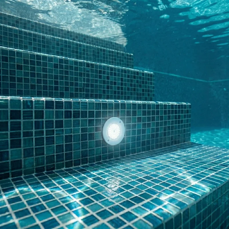 Projecteur LED Piscine en Saillie | 6W 12V AC | Blanc Froid 6000K | Gamme Ultrathin White