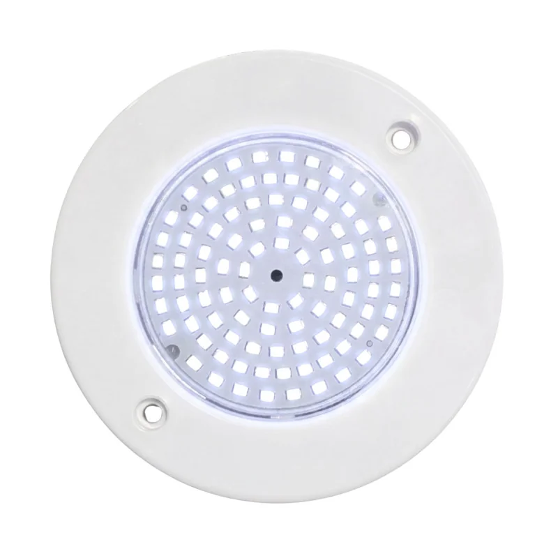 Surface-Mounted LED Pool Light | 6W 12V AC | Cool White 6000K | Ultrathin White Series
