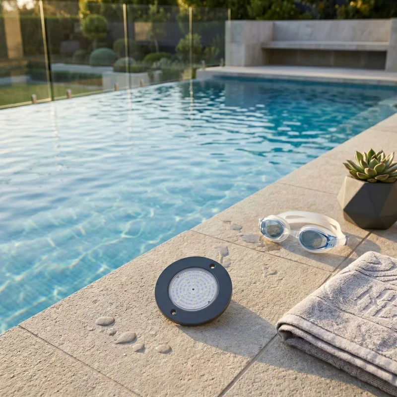 Projecteur LED Piscine 6W 12V AC | Blanc + RGB | ABS
