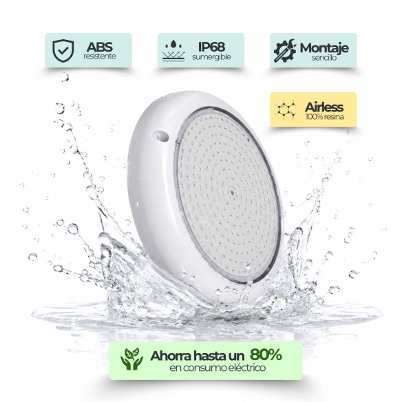 Projecteur LED Piscine Hors-sol 35W 6000K - Gamme Premium