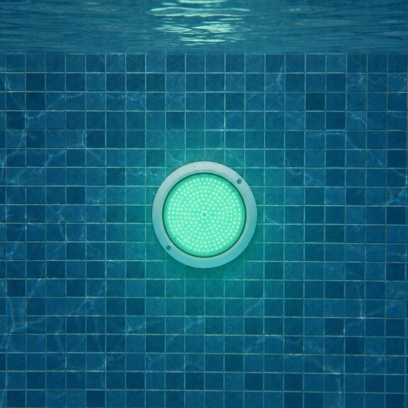 Projecteur LED Piscine Hors-Sol | 15W 12V AC | RGB ON/OFF | Gamme Premium White