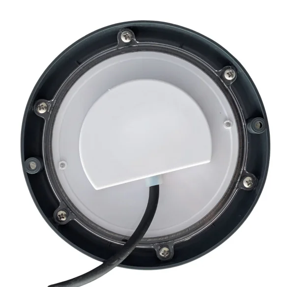 LED Pool Spotlight Anthracite Colour - RGB ON/OFF Ø15cm ABS