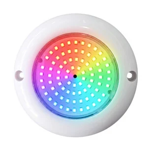 RGB ON/OFF LED Pool Light 12V AC Surface Mount | With Memory
