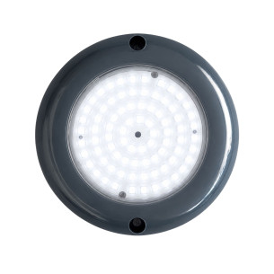 Foco LED Piscina Superficie 6W 12V AC Blanco Frío Ø105 mm