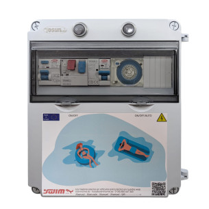 Swimming Pool Switchboard with Transformer and Motor Contactor