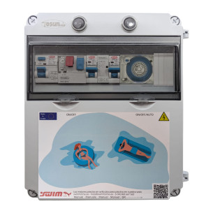 Cuadro Eléctrico Piscina Transformador Clorador | Swim Home