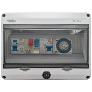 Coffret électrique pour piscine compatible électrolyseur | Swim Home