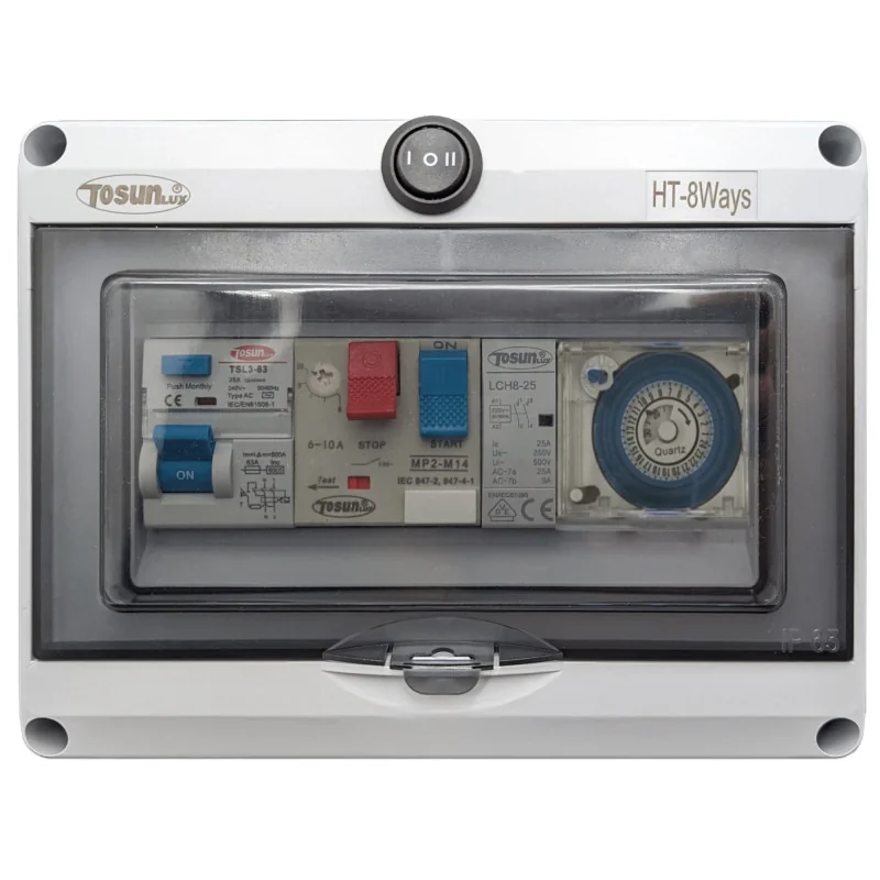 Cuadro Eléctrico Piscina Contactor para Motor | Swim Home